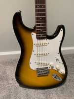 1990’s Lotus Stratocaster Tobacco Burst Nice Strat!