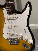 1990’s Lotus Stratocaster Tobacco Burst Nice Strat!