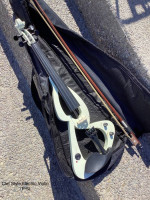 White Electric Violin