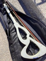 White Electric Violin