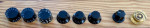 Electric Guitar Knobs (lot of 7)