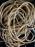 Mic Cables & Assorted Cords 189 pcs