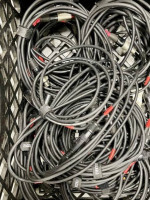 Mic Cables & Assorted Cords 189 pcs