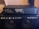 GK BACKLINE 600 BASS AMP & BACKLINE 4x10 BLX-II BASS CAB