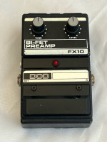 Lot of Vintage Guitar Effect Pedals and a Channel Mixer