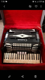 Cintioli Accordion made in Italy with case