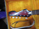 Galanti Grand Prix - Red Burst Guitar Italy 1960’s