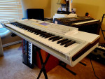 KORG M3 61 WORKSTATION KEYBOARD SYNTHESIZER IN AMAZING SHAPE!