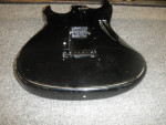 Stratocaster Guitar Body Black