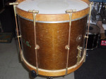 ***SLINGERLAND 1930'S WOODWEN 14" MARCHING SNARE ***