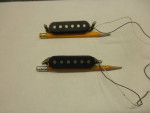 Vintage 2- Single coil pickups Guitar / black