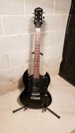 Epiphone SG with Seymour Duncan Dimebucker