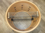 Premier Royal Scott parade 14" x 12" snare drum black