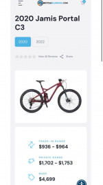 2020 Jamis Portal C3 Large