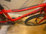 7 Speed TREK PRECALIBER Bicycle 12 inch frame..red