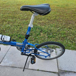 BIKE FRIDAY folding bicycle. BLUE