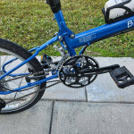 BIKE FRIDAY folding bicycle. BLUE
