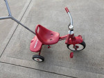 radio flyer steer and stroll trike tricycle bicycle