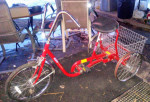 Trailmate three wheel bike