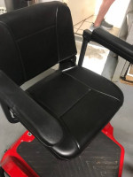 2022 red ChallengerX 3Wheel Scooter model J750