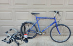 22" GT All Terrain Mountain Bike :PLUS:Bike Rack-Bike Pump/Solid bike