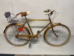 Vintage Dunelt Men's 3 Speed Cruiser Bike Gold