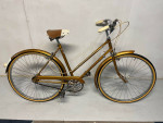 Vintage Dunelt Women's 3 Speed Cruiser Bike Gold