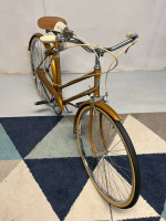 Vintage Dunelt Women's 3 Speed Cruiser Bike Gold