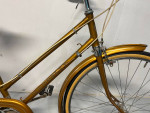 Vintage Dunelt Women's 3 Speed Cruiser Bike Gold