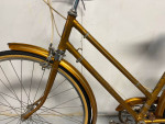 Vintage Dunelt Women's 3 Speed Cruiser Bike Gold