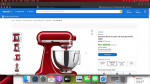 KitchenAid Deluxe 4.5 Quart Tilt-Head Stand Mixer, KSM97 (brand new in