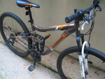 Men's Dual Suspension Mongoose Moutain Bike