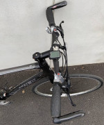 Trek 7.9 FX full-carbon flat bar road bicycle, Shimano Ultegra, Size:L