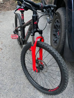 Ghost 24 kid’s mountain bike with 24” tires/disc brakes