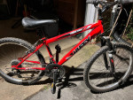 Huffy Highland kid’s mountain bike with 24” tires