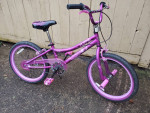 20" Girls BMX Freestyle Bike, good condition