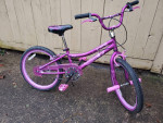 20" Girls BMX Freestyle Bike, good condition