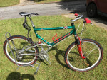 Vintage Schwinn Homegrown full suspension mountain bike