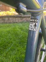 (Size M) K2 Road Bike fits 5’6-5’10 CARBON FORK