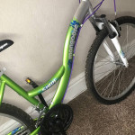 Mongoose Spire 18 Speed Hybrid Comfort Mountain Bike Commuter Fresh Tu