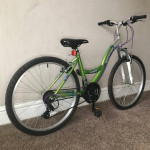 Mongoose Spire 18 Speed Hybrid Comfort Mountain Bike Commuter Fresh Tu