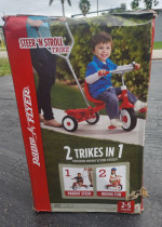 New in the box radio flyer tricycle