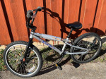 2007 GT Mach One 1 Expert silver 20" BMX Bike Bicycle