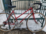 Reconditioned 80's Schwinn World  Step Through Road Bike w/49 cm frame