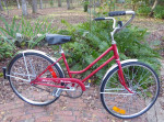 VINTAGE SCHWINN BREEZE HYBRID BIKE, MADE IN CHICAGO