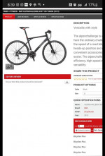 Large BMC road bike / hybrid bike
