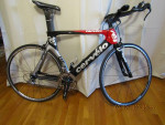 CERVELO P3C; FULL CARBON FIBER; mint; 6'1" to 6'7"; orig.  $4450.00