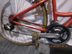 Raleigh Passage 3.0; 5'2" to 5'5"; hybrid; orange; NEW TIRES