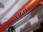 Raleigh Passage 3.0; 5'2" to 5'5"; hybrid; orange; NEW TIRES