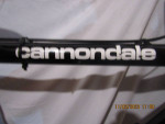 CANNONDALE R 500; 5'10" to 6'2"; 62cm;rack; black